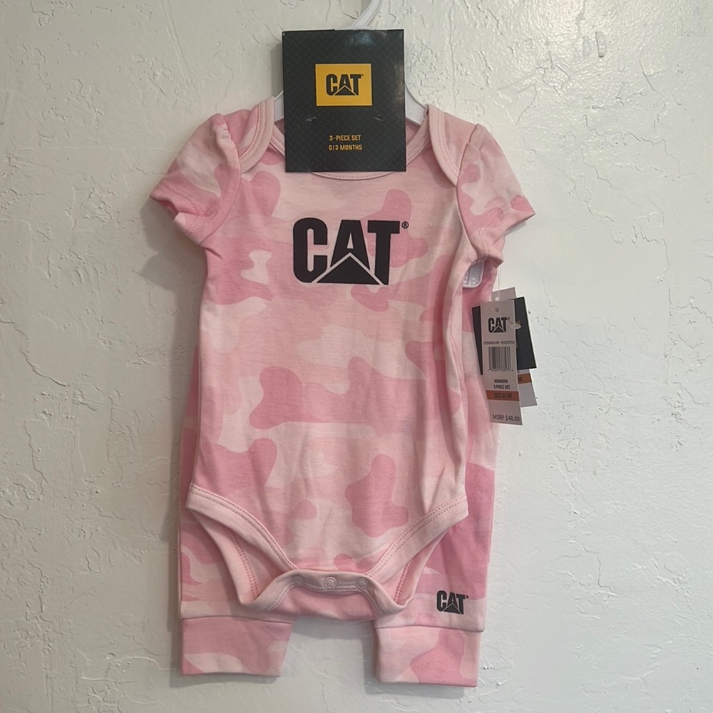 CAT Baby outfit newborn NWT
